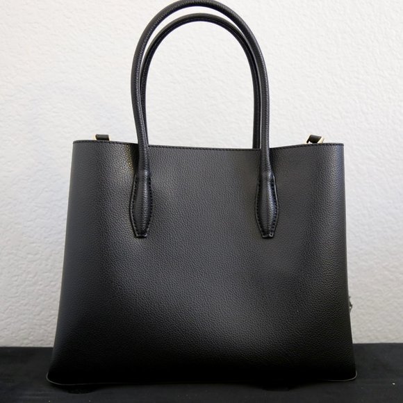 Kate Spade eva medium top zip satchel black - Picture 3 of 6